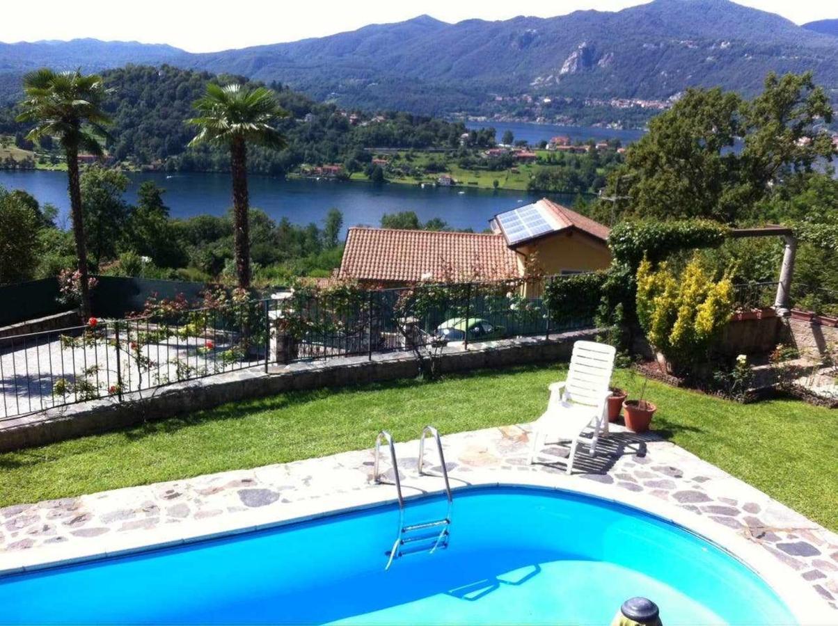 Domus Cusiana Complesso Vista Lago E Piscina Miasino Екстер'єр фото